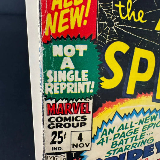 The Amazing Spider-Man - King Size Special Comic - The Web and the Flame - 1967