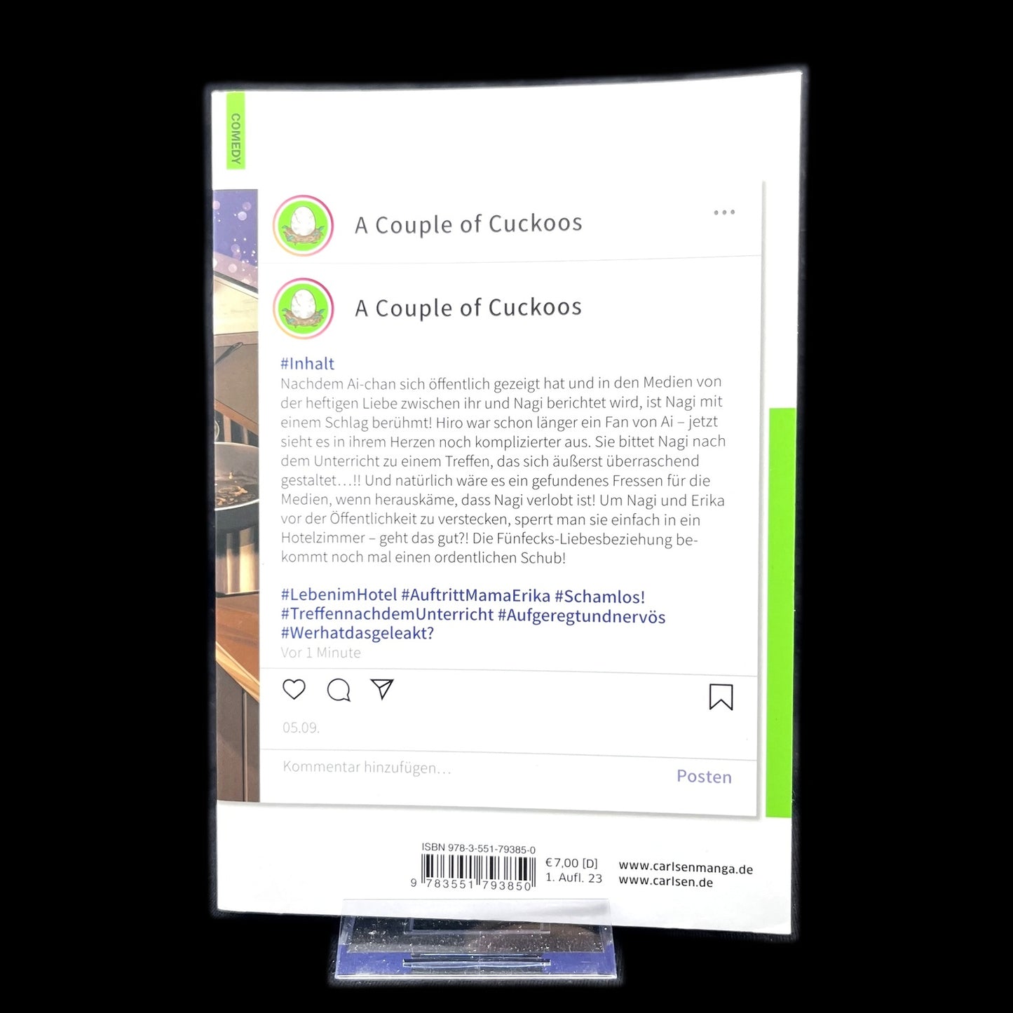 A Couple of Cuckoos - Band 10 - Carlsen Manga - Deutsch - 2023 - Gebraucht