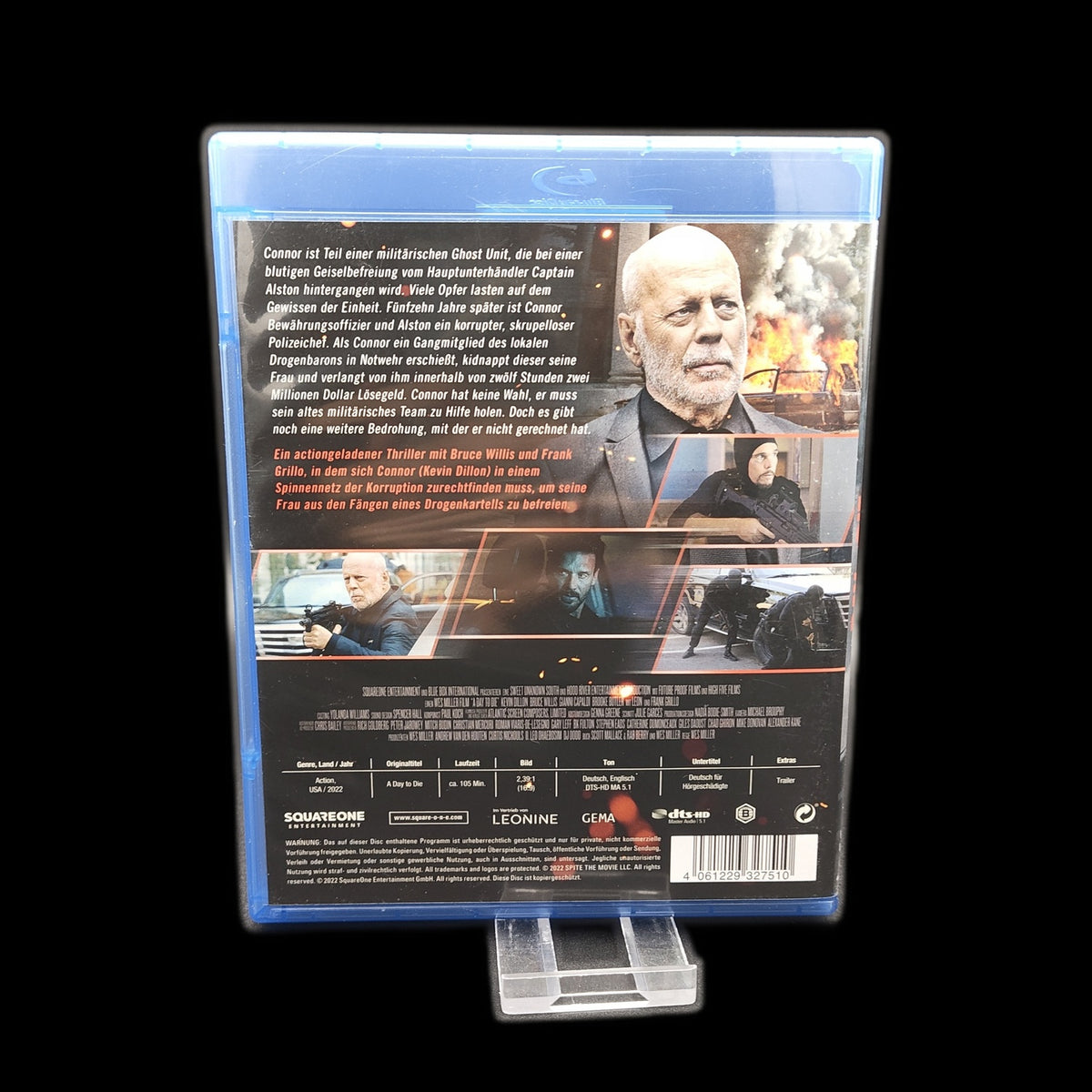 A Day to Die - Wendecover - Action - Blu-Ray - Polizist & Räuber - Gebraucht