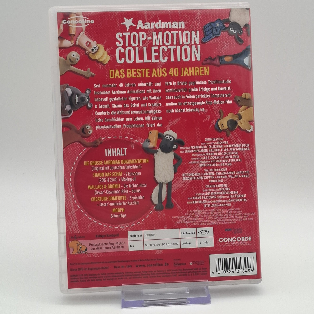 Aardman Stop-Motion Collection - Dokumentation - Specials - DVD - Zust. Sehr Gut