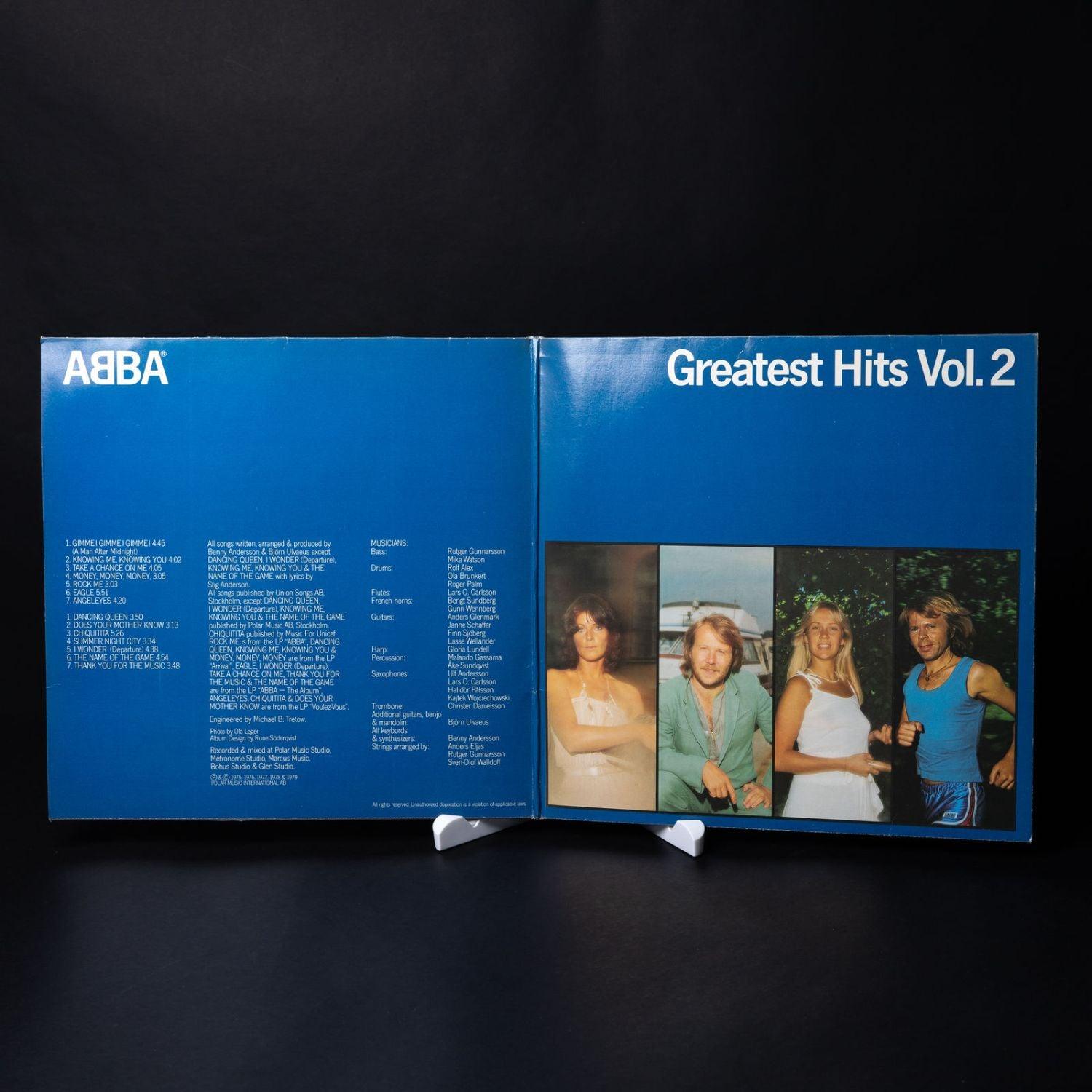 abba-greatest-hits-vol2-vinyl-lp-schallplatte-ohne-inner-sleeve-vgvg-3 - Utopia Collectibles