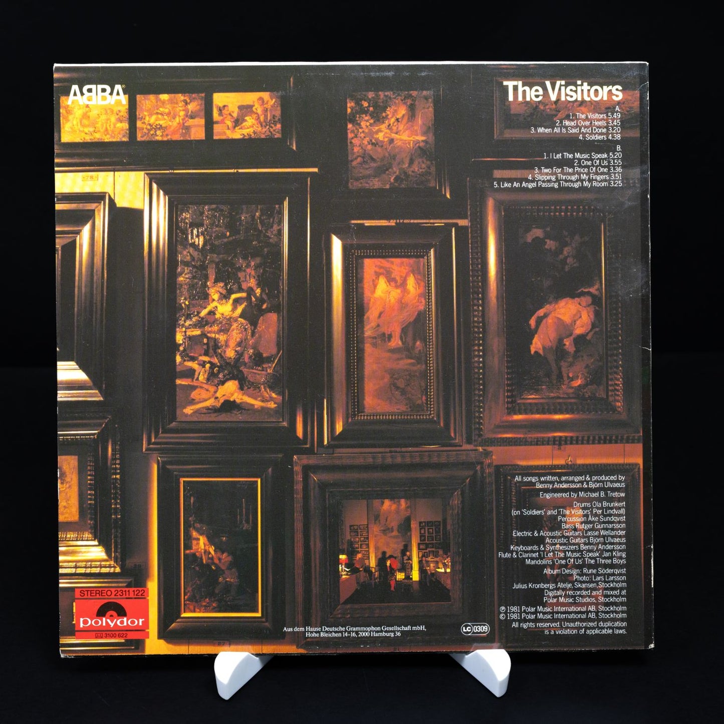 ABBA - The Visitors - Vinyl LP Schallplatte - Electronic - NM/VG+ - Gebraucht