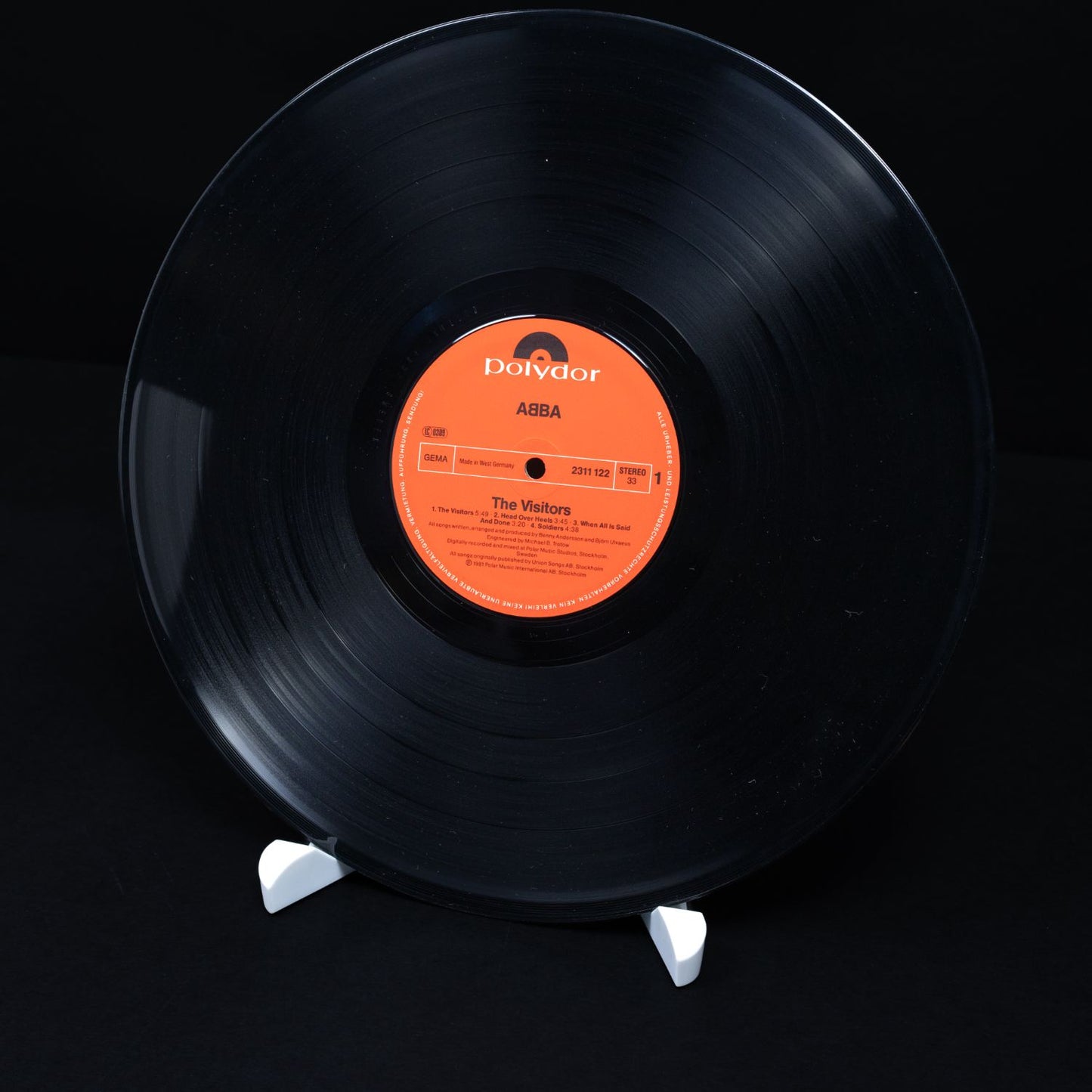 ABBA - The Visitors - Vinyl LP Schallplatte - Electronic - NM/VG+ - Gebraucht