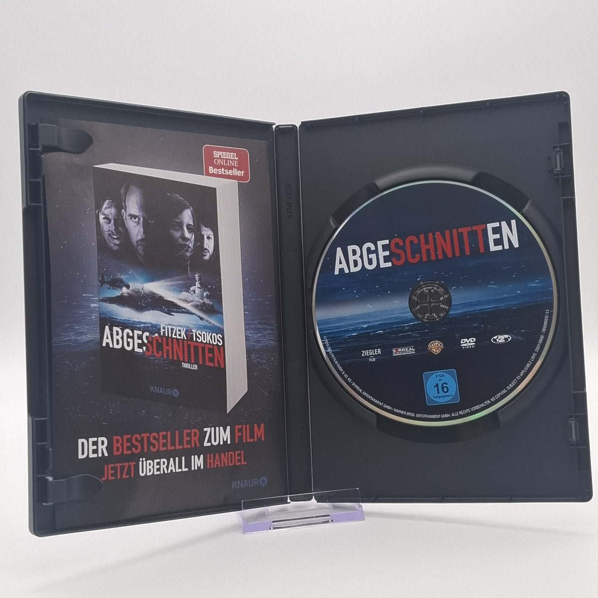 Abgeschnitten - Beiliegender Werbeflyer für den Roman - DVD - Zustand Sehr Gut