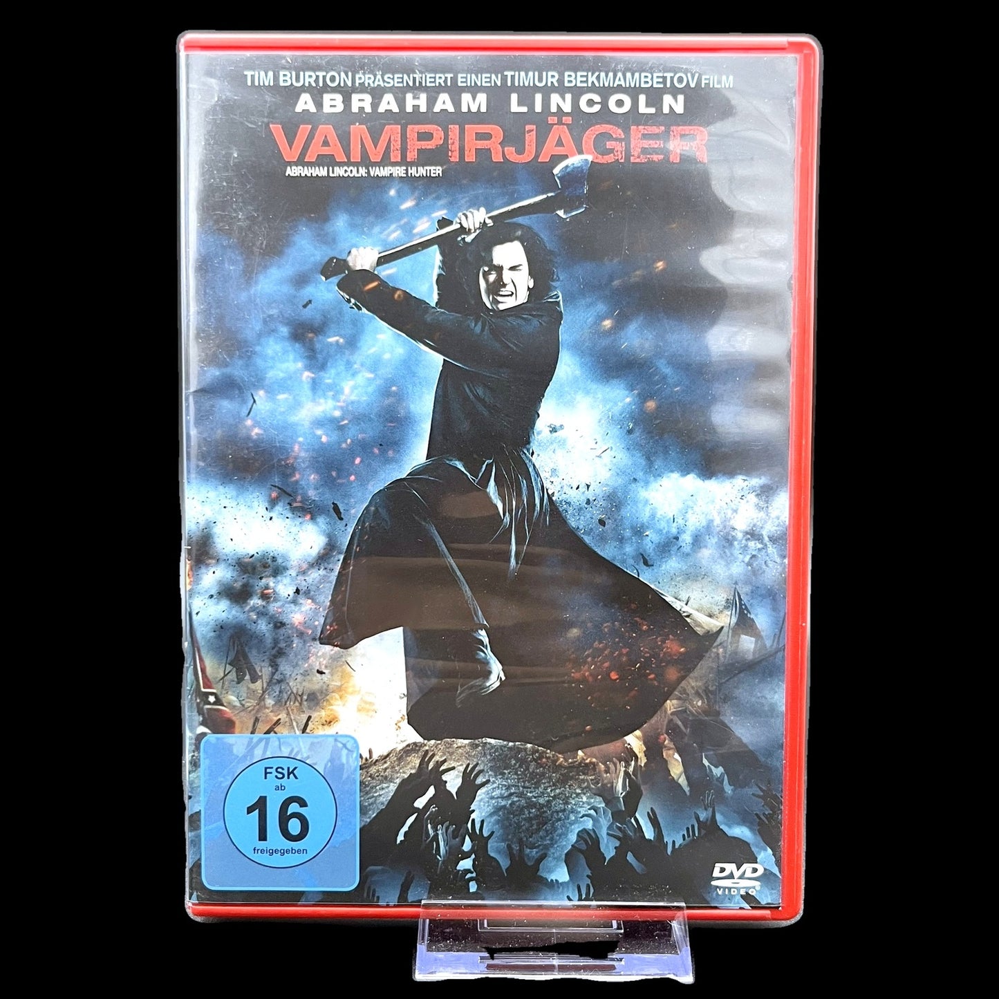 Abraham Lincoln Vampirjäger - Inklusive Werbeflyer für DmC - DVD - Gebraucht
