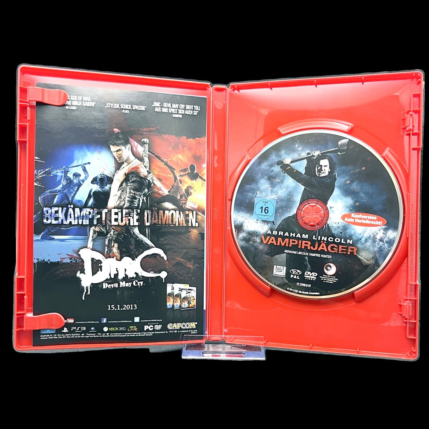 Abraham Lincoln Vampirjäger - Inklusive Werbeflyer für DmC - DVD - Gebraucht