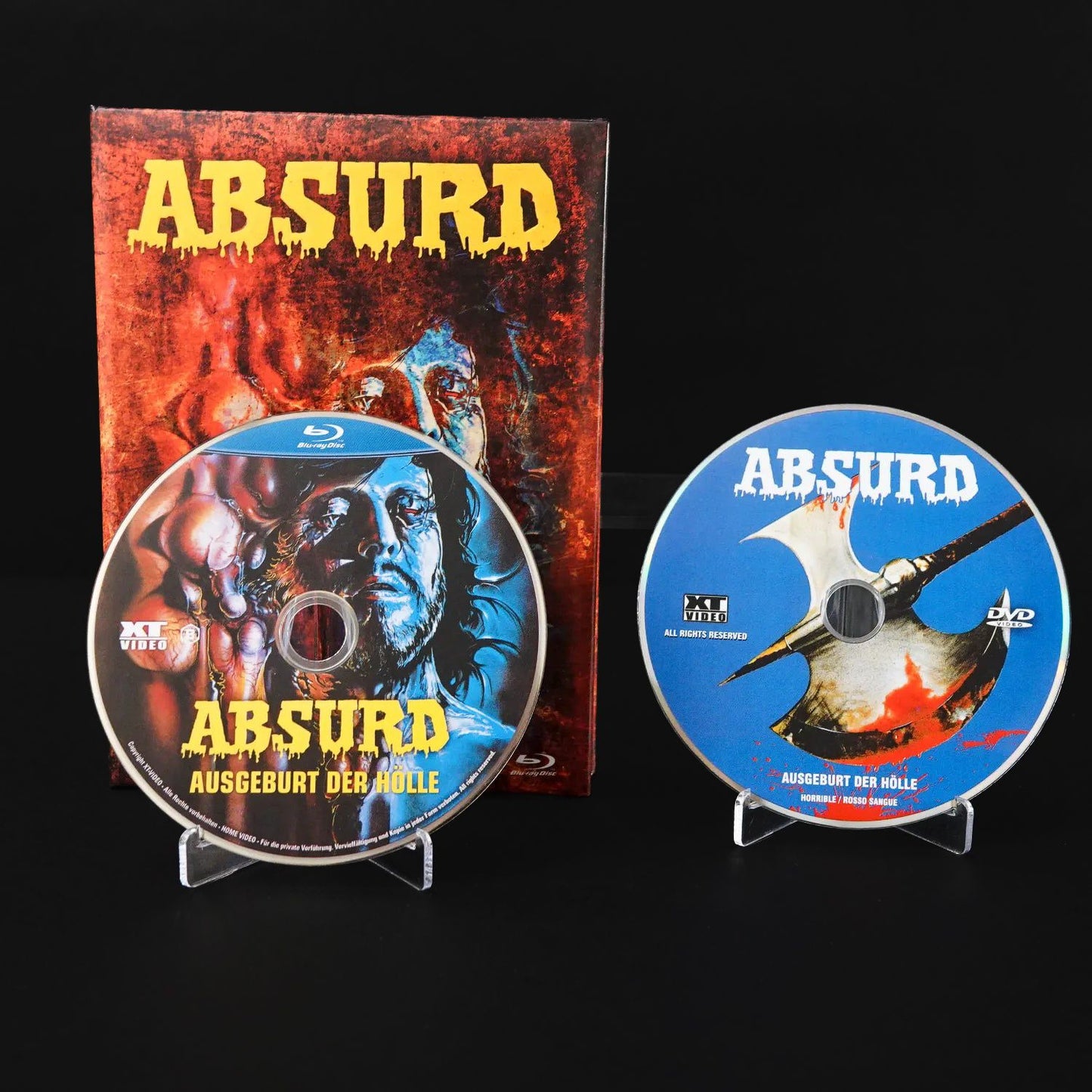 Absurd Ausgeburt der Hölle - Blue Ray Mediabook - Limitiert 960 / 1000 - Deutsch