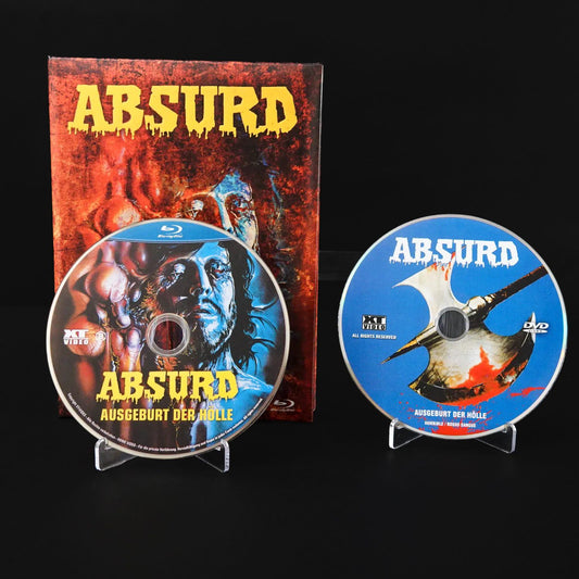 Absurd Ausgeburt der Hölle - Blue Ray Mediabook - Limitiert 960 / 1000 - Deutsch