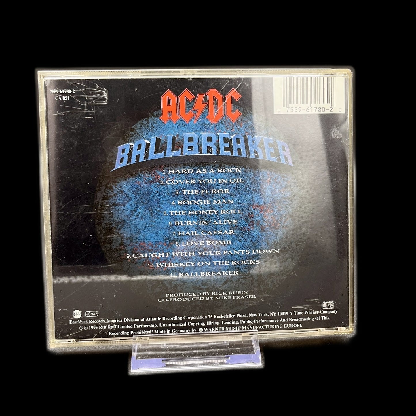 AC/DC - Ballbreaker - 1995 - CD - Rock - Album - East West - Gebraucht
