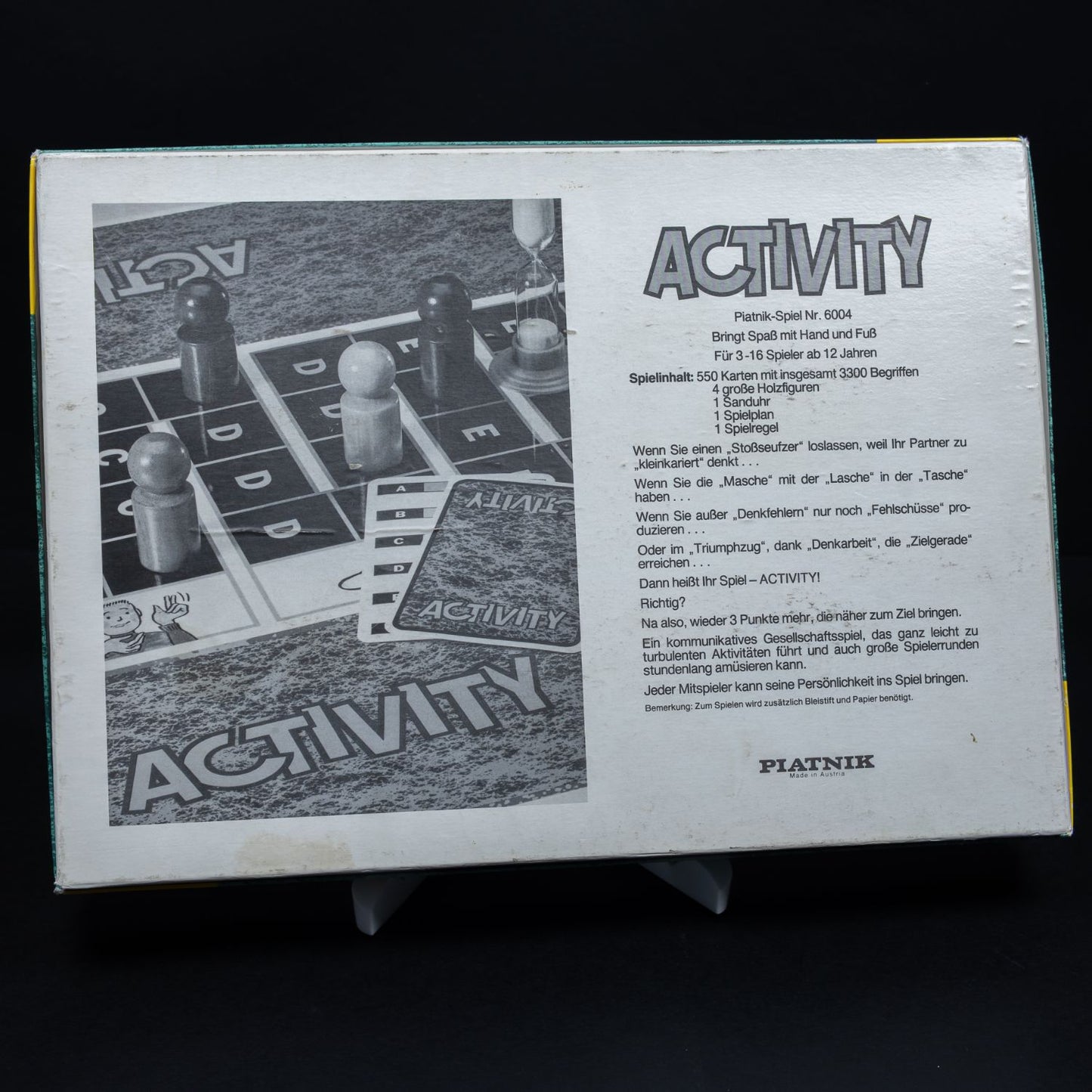 Activity Original Piatnik 6004 - vollständig - Brettspiel - Top Zustand - 1990