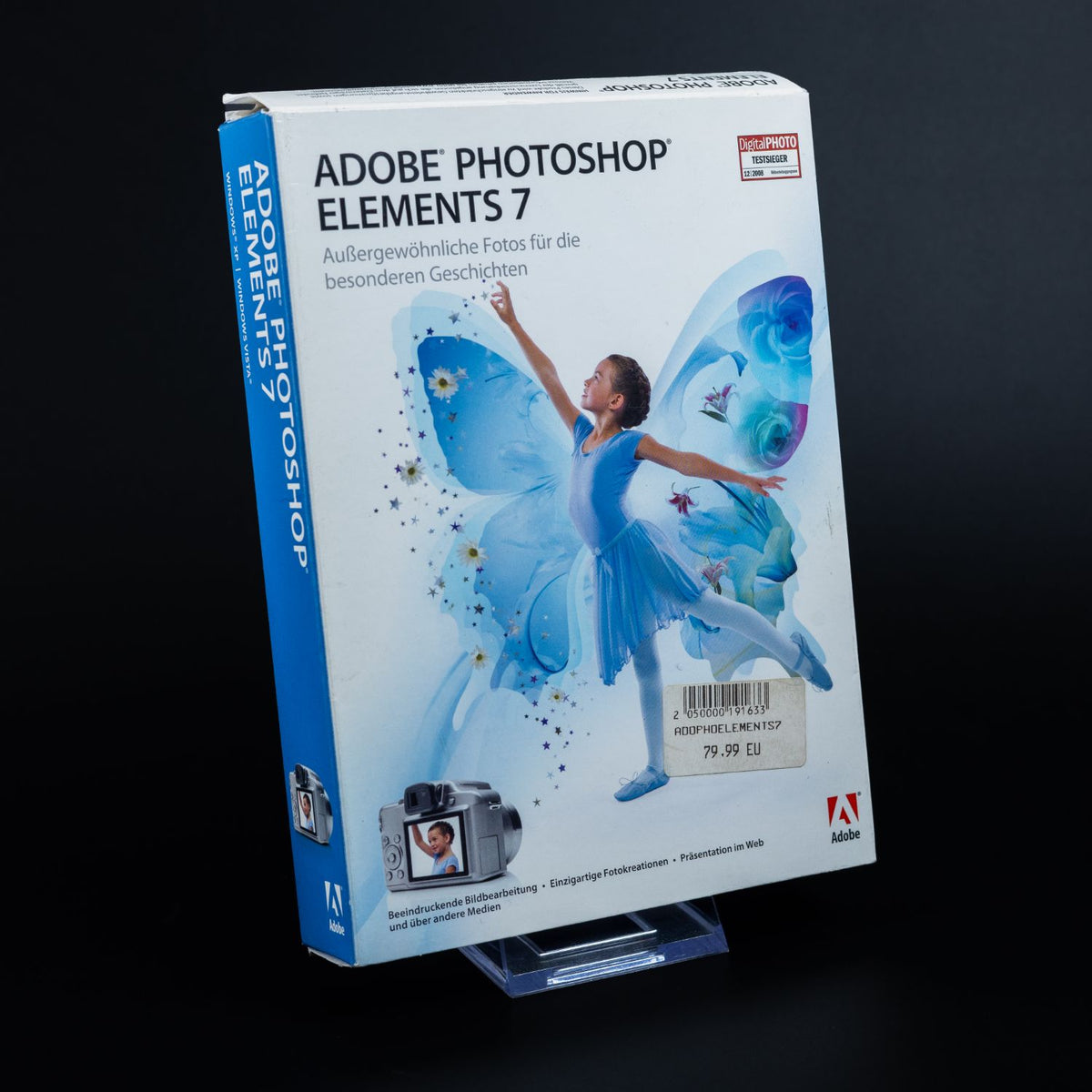 Adobe Photoshop Elements 7 - Windows XP & Vista - Big Box - Zustand Gut