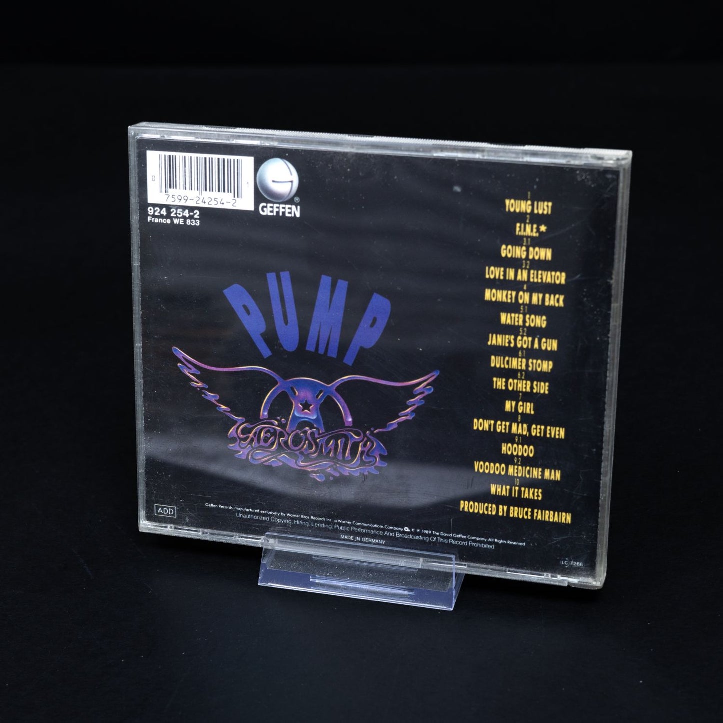 Aerosmith - Pump - CD - Rock - Album - NM/NM - Gebraucht