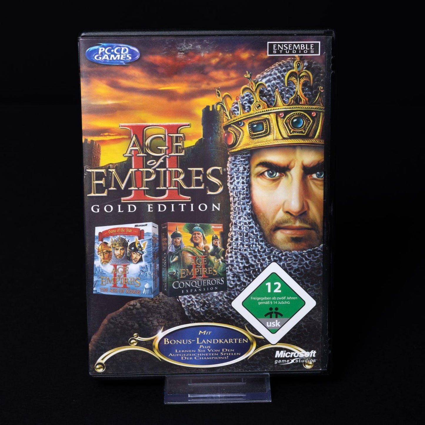 Age of Empires II - Gold Edition - PC CD-ROM Spiel - Zustand Sehr Gut