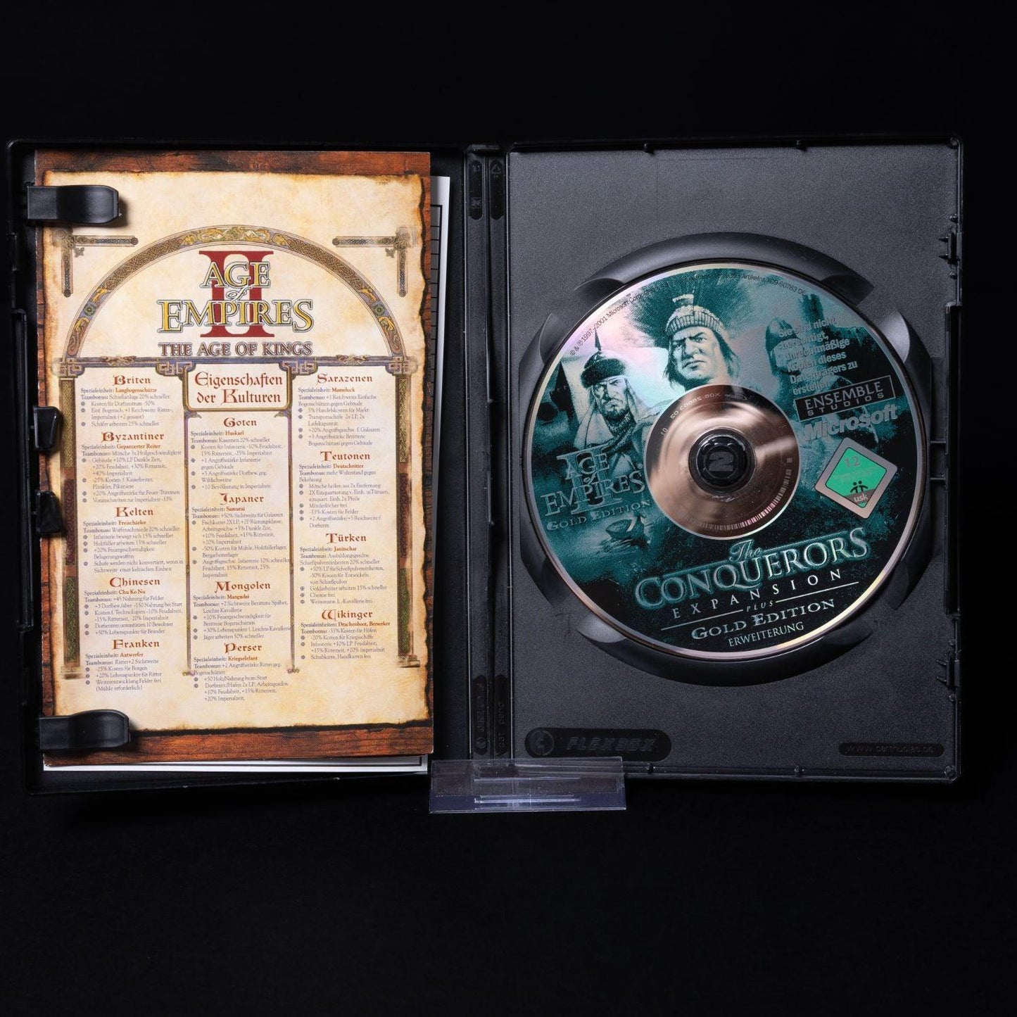 Age of Empires II - Gold Edition - PC CD-ROM Spiel - Zustand Sehr Gut