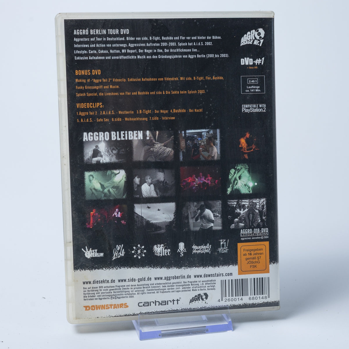 Aggro Ansage Nr. 1 - Aggro Berlin - Doppel-DVD - Tour-DVD - Hip Hop - Gebraucht
