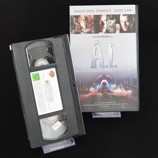 A.I. Künstliche Intelligenz - VHS in Hardbox - Deutsch - Gebraucht