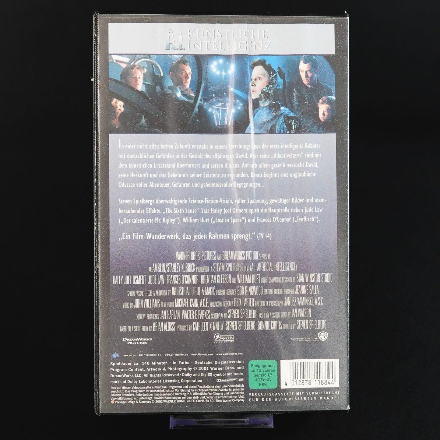 A.I. Künstliche Intelligenz - VHS in Hardbox - Deutsch - Gebraucht
