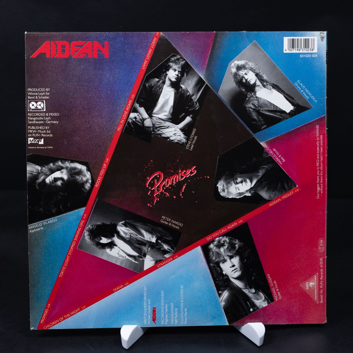 Aidean – Promises - Vinyl LP 12'' Schallplatte - NM / NM
