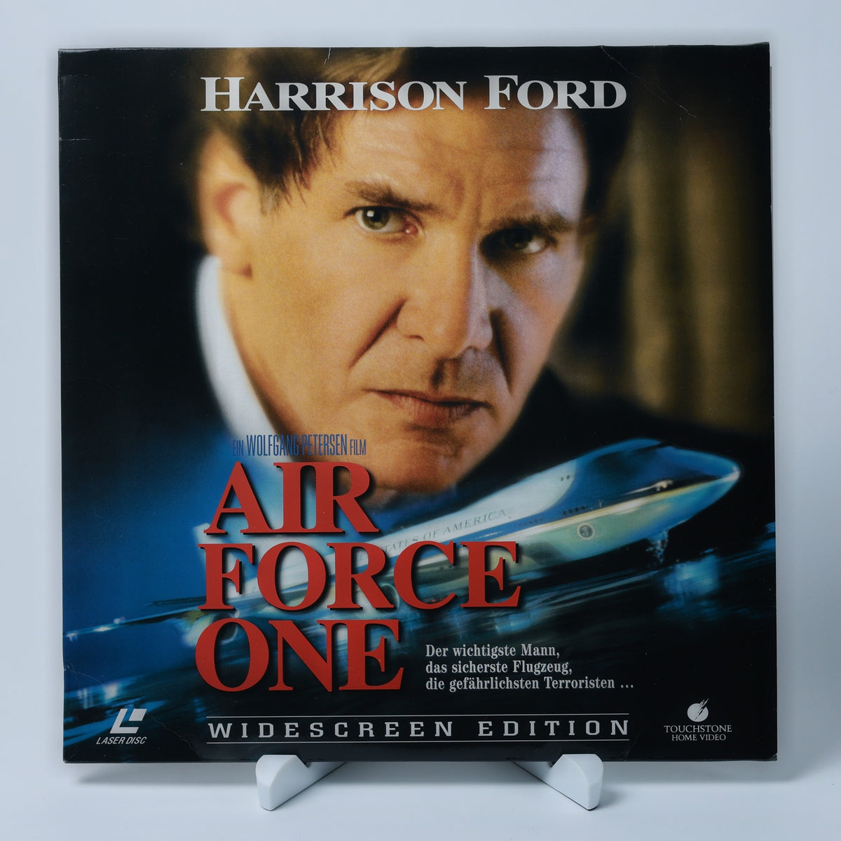 Air Force One - 1997 - Harrison Ford - Widescreen LaserDisc - Zustand Gut