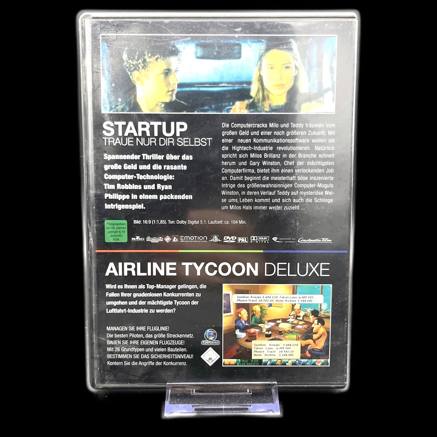 Airline Tycoon Deluxe - PC - In OVP - PAL - deutsch - Simulation - Gebraucht