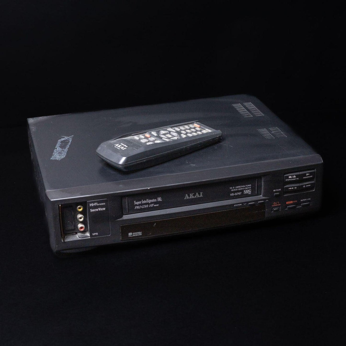 AKAI Video-Recorder VS-G767 - VHS VCR - Mit Original Fernbedienung