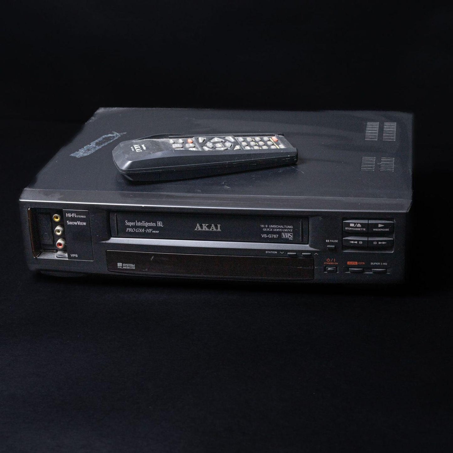 AKAI Video-Recorder VS-G767 - VHS VCR - Mit Original Fernbedienung