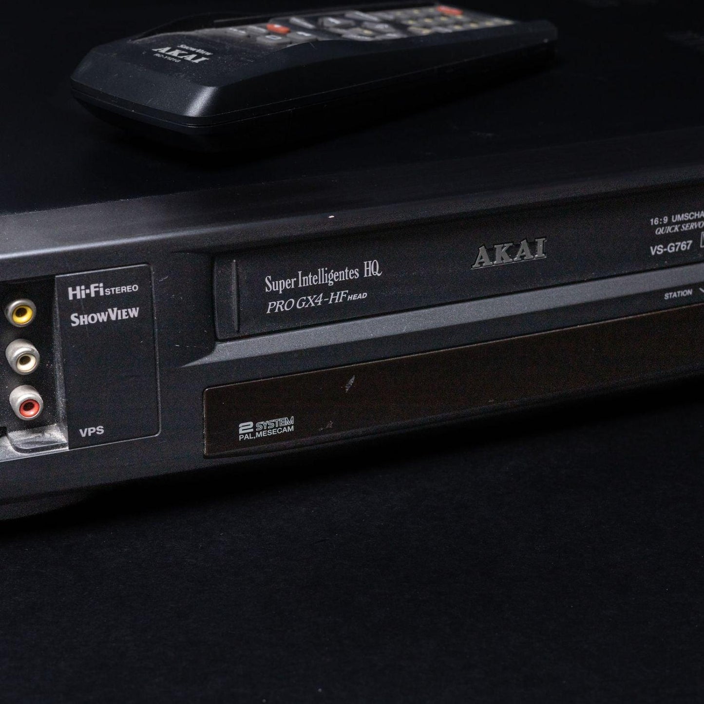 AKAI Video-Recorder VS-G767 - VHS VCR - Mit Original Fernbedienung