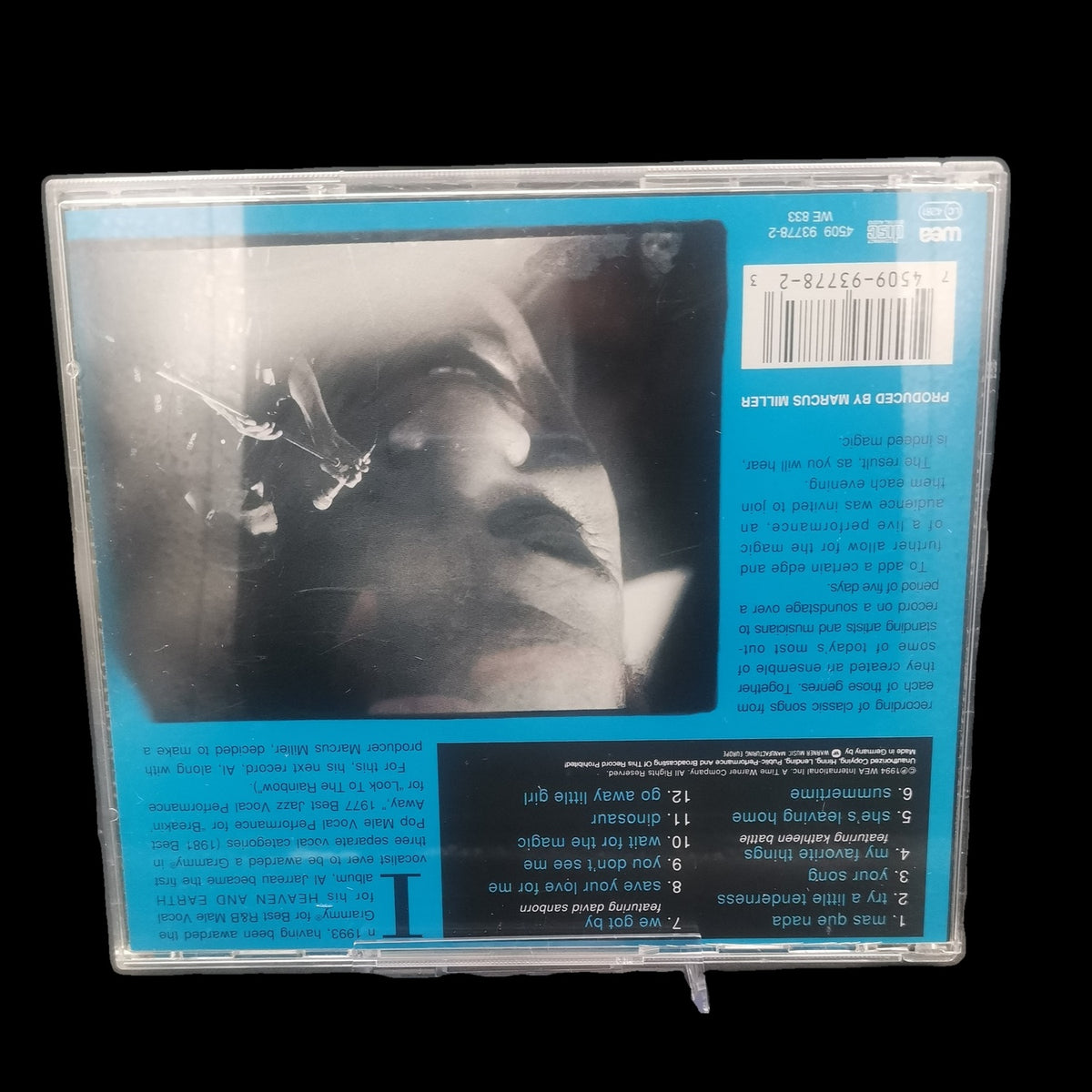 Al Jarreau - Tenderness - 1994 - Jazz - Album - CD - Marcus Miller - Gebraucht