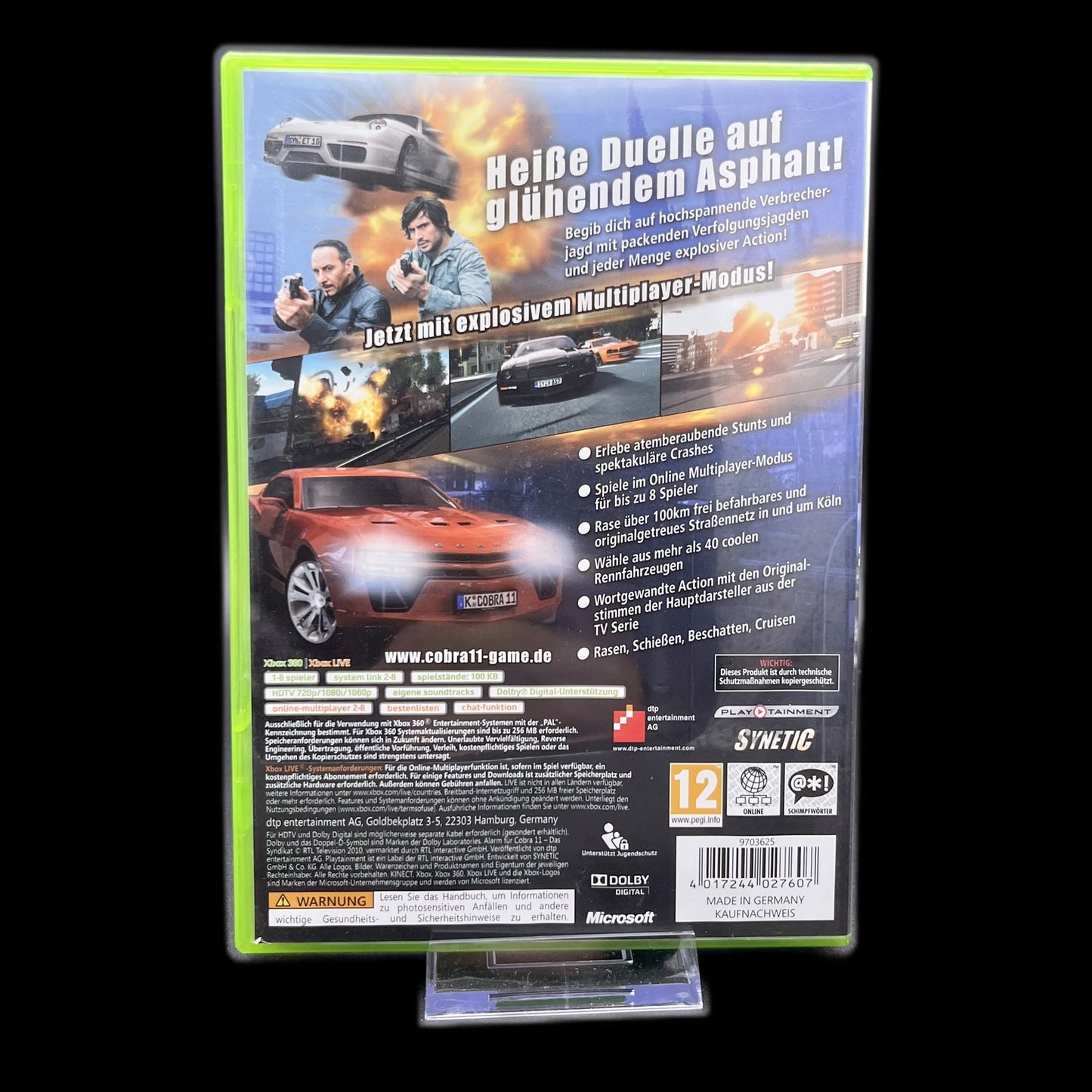 Alarm für Cobra 11: Das Syndikat - Xbox 360 - PAL - deutsch - CIB - Gebraucht