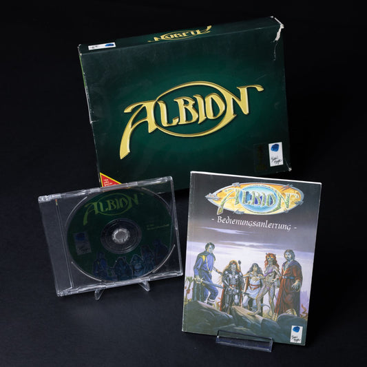 Albion - PC CD-ROM Spiel - Big Box - CiB mit Anleitung - Zustand Gut