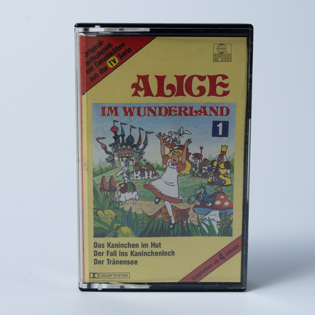 Alice im Wunderland - Ariola Hörspiel Kassette - Folge 1 - Deutsch