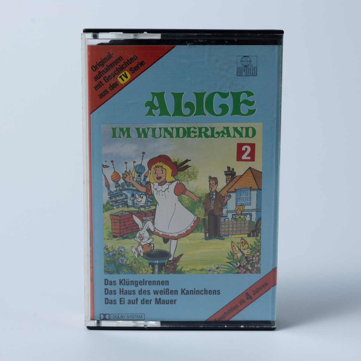 Alice im Wunderland - Ariola Hörspiel Kassette - Folge 2 - Deutsch