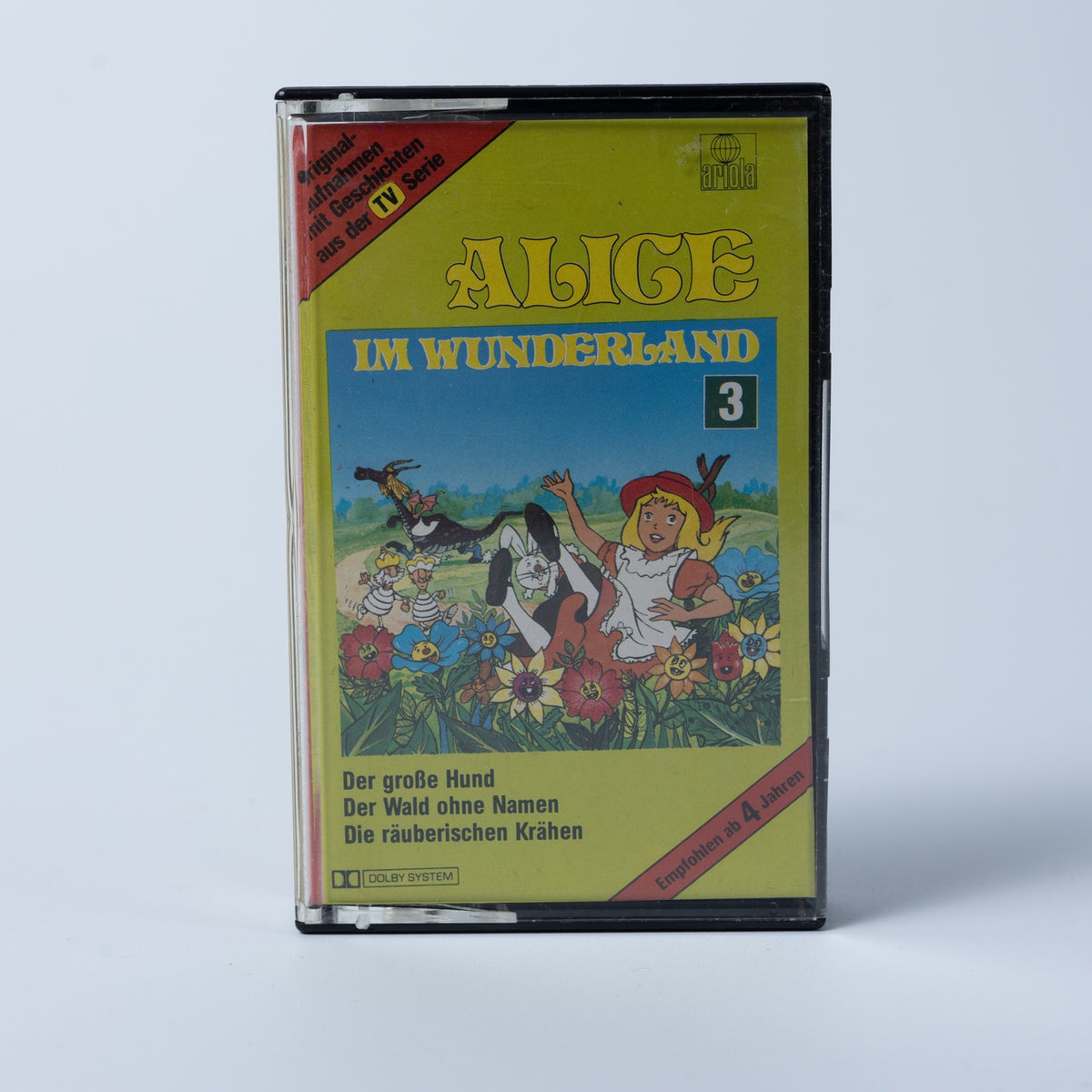 Alice im Wunderland - Ariola Hörspiel Kassette - Folge 3 - Deutsch