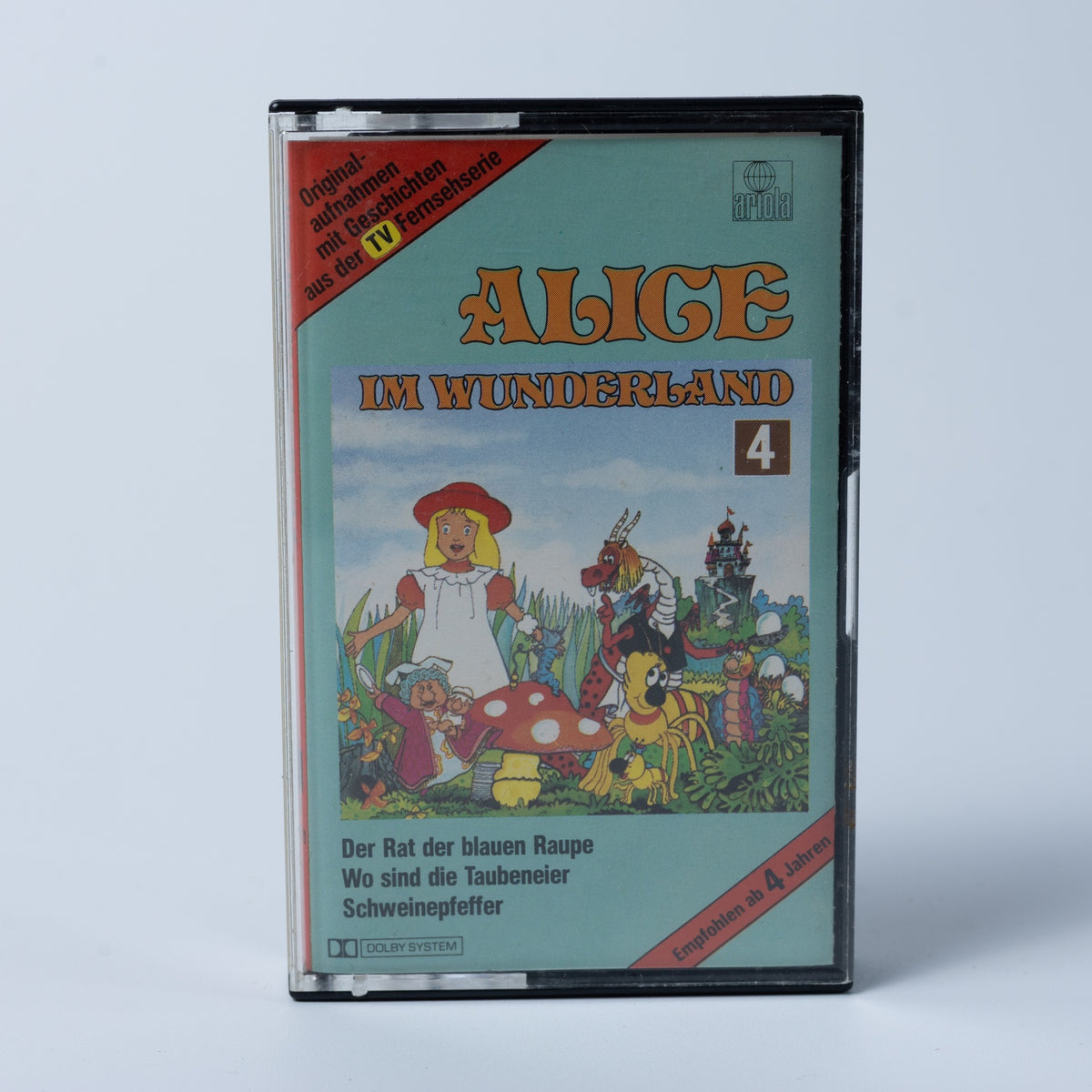 Alice im Wunderland - Ariola Hörspiel Kassette - Folge 4 - Deutsch