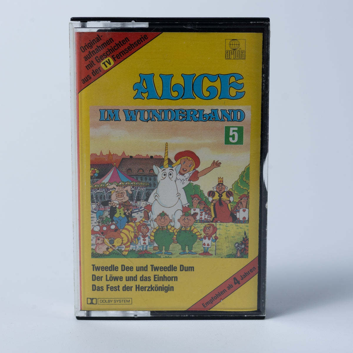 Alice im Wunderland - Ariola Hörspiel Kassette - Folge 5 - Deutsch