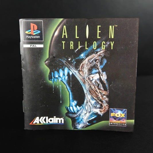 Alien Trilogy - Playstation PS1 Spiel - PAL - CiB mit Anleitung - Zustand Gut