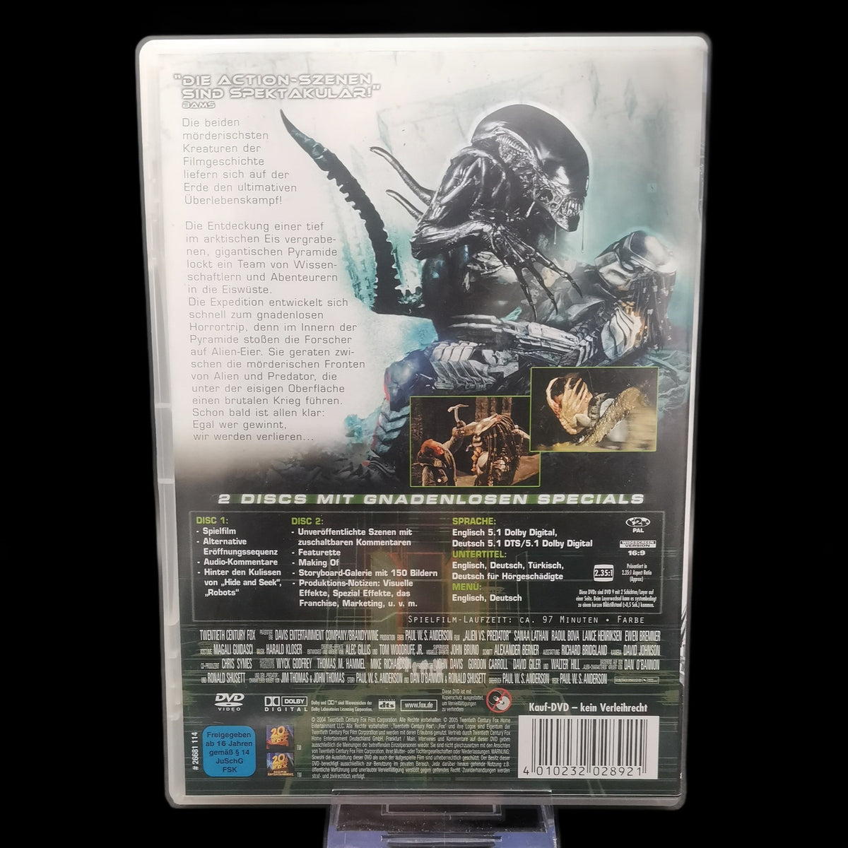 Alien vs. Predator - Alien / Predator - 2-Disc Extreme Edition - DVD - Gebraucht