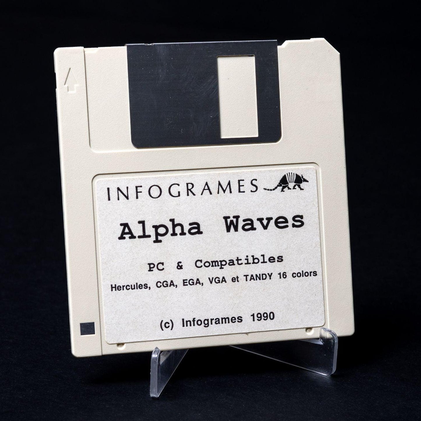 Alpha Waves (1990) - PC IBM / MS-DOS - Big Box CiB Komplett - Sammlerzustand