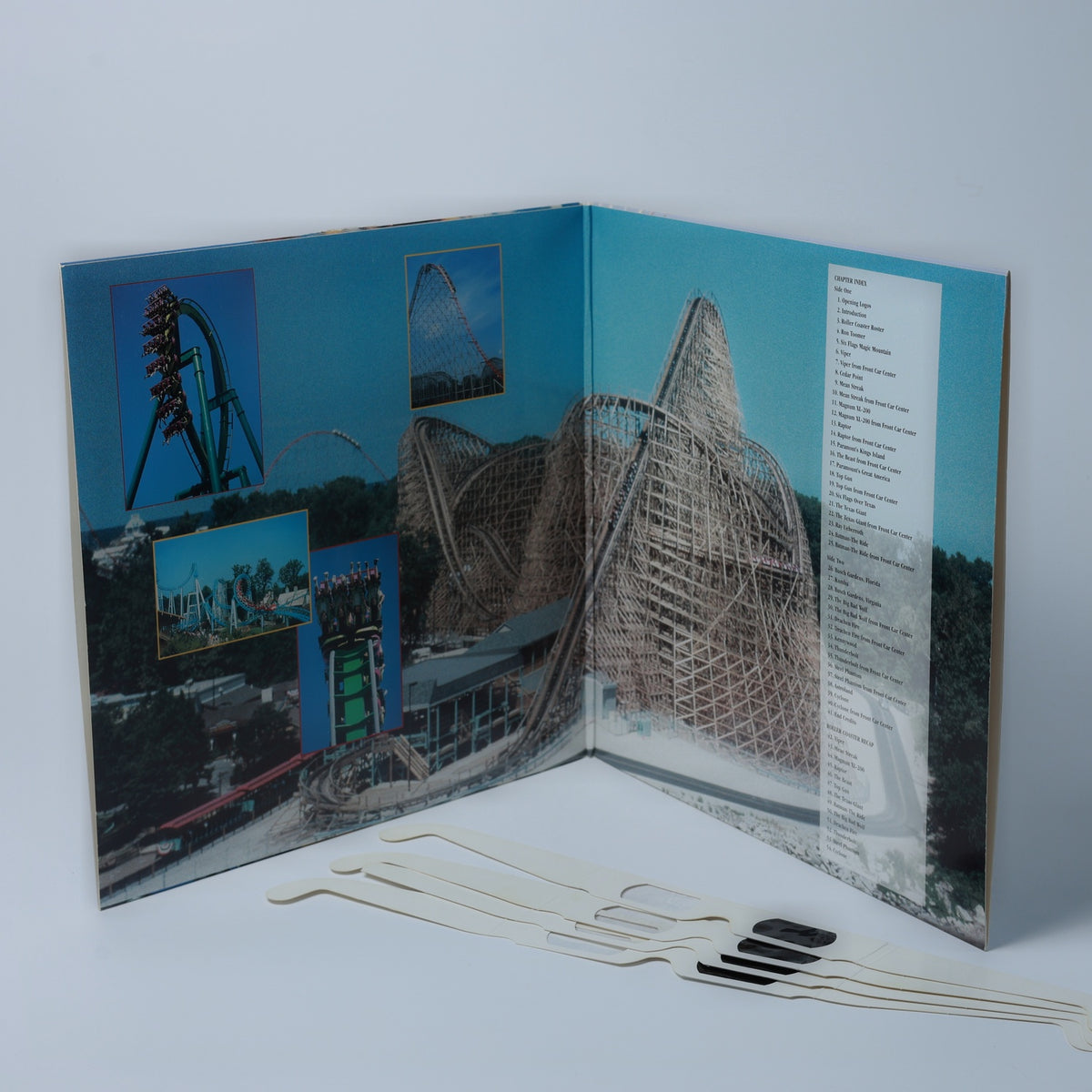 America's Greatest Roller Coaster Thrills in 3-D - LaserDisc - Zustand Sehr Gut