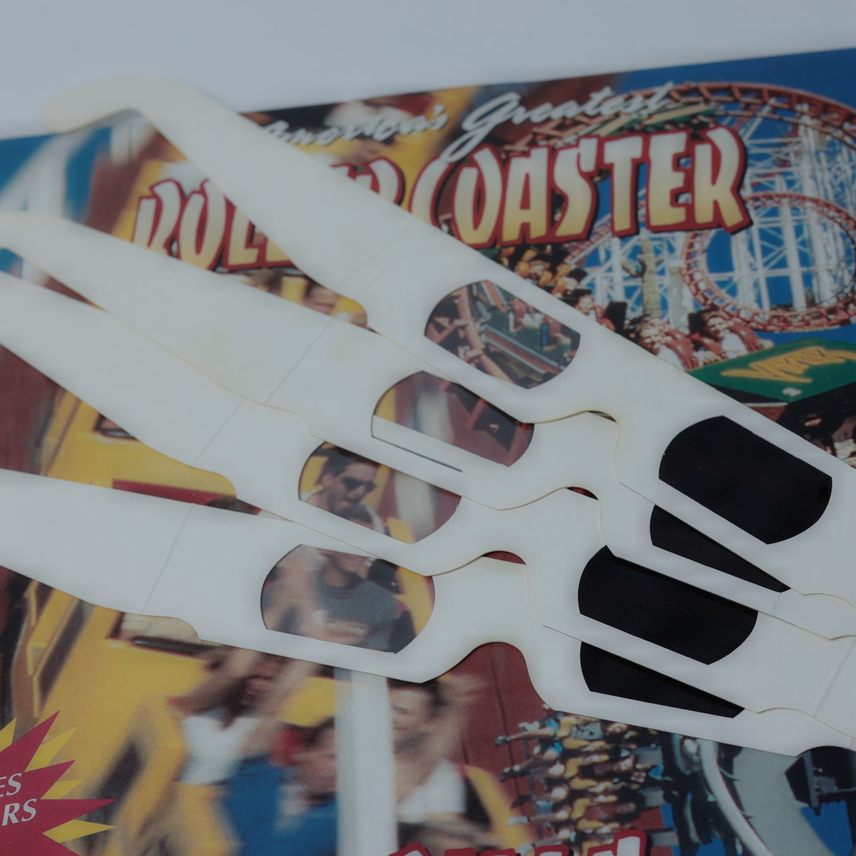 America's Greatest Roller Coaster Thrills in 3-D - LaserDisc - Zustand Sehr Gut