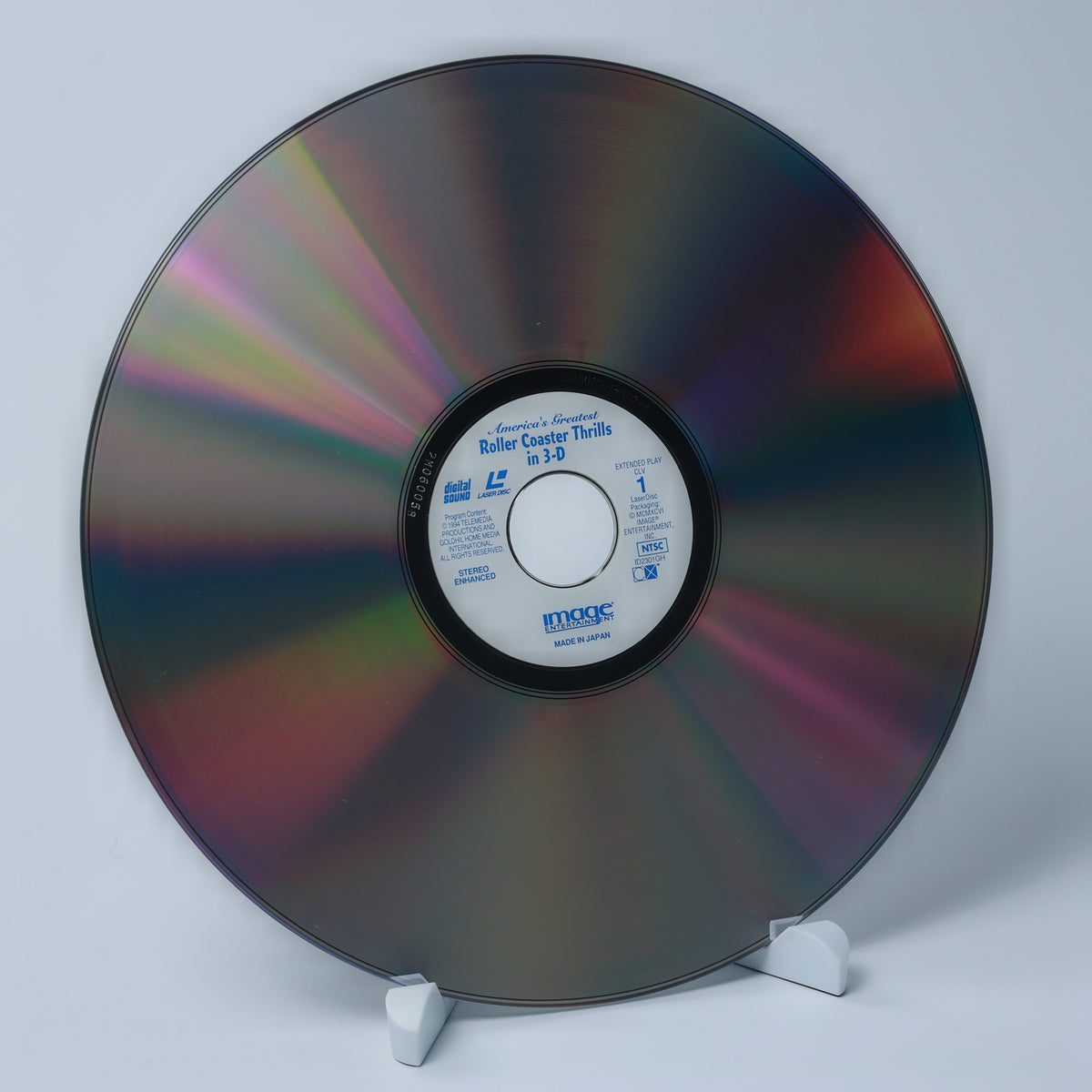 America's Greatest Roller Coaster Thrills in 3-D - LaserDisc - Zustand Sehr Gut