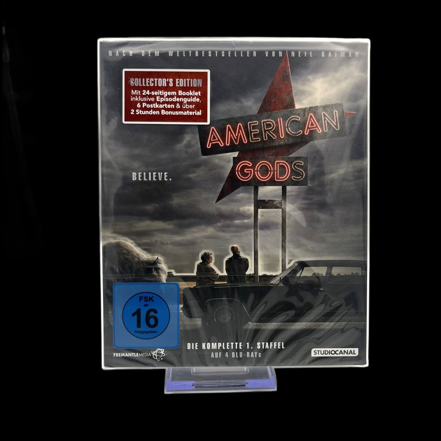 American Gods - Collectors Edition - 24-seitiges Booklet - Blu-Ray - Neu