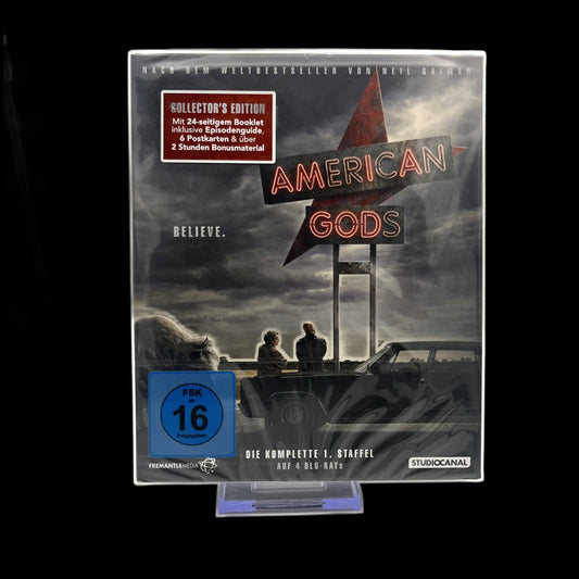 American Gods - Collectors Edition - 24-seitiges Booklet - Blu-Ray - Neu