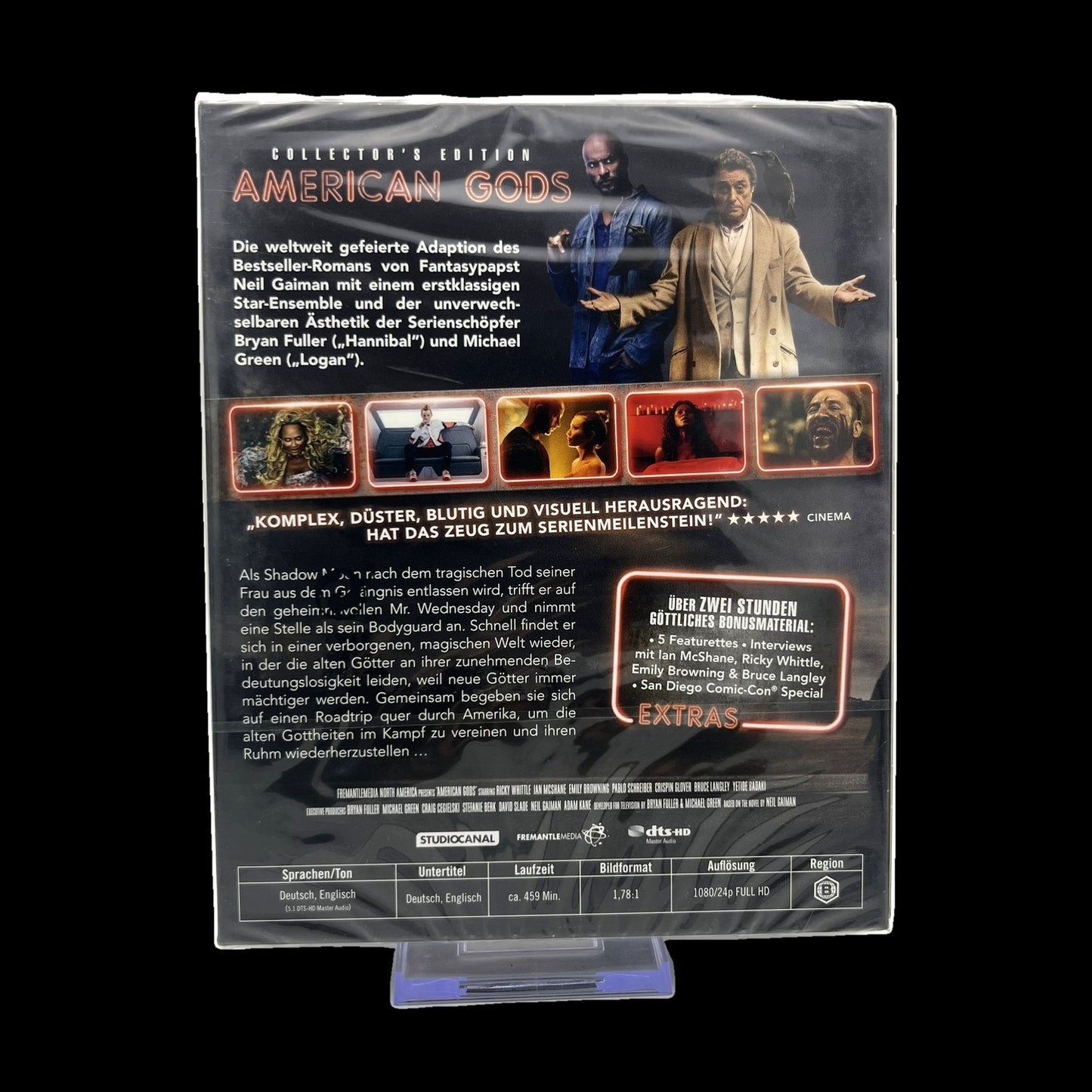 American Gods - Collectors Edition - 24-seitiges Booklet - Blu-Ray - Neu