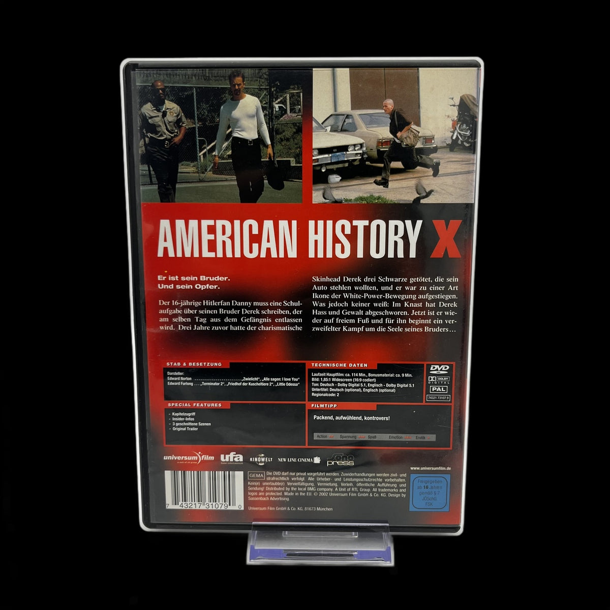 American History X - Bonusmaterial - Trailer - DVD - Gebraucht