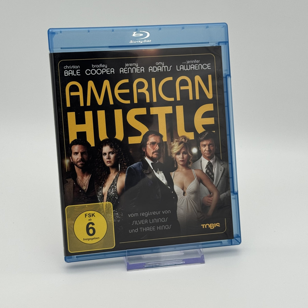 American Hustle - Christian Bale - Wende-Cover - Blu-Ray - Zustand Sehr Gut