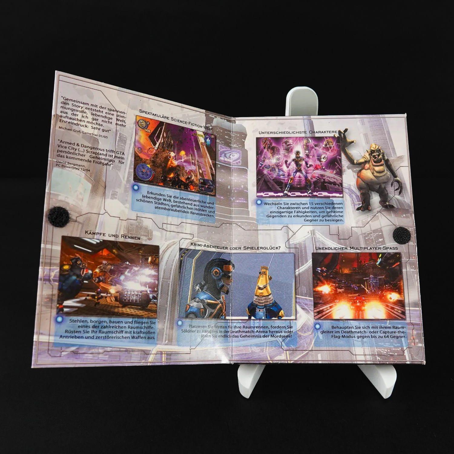 american-mcgee-presents-scrapland-pc-game-big-box-cib-deutsch-gebraucht-6 - Utopia Collectibles