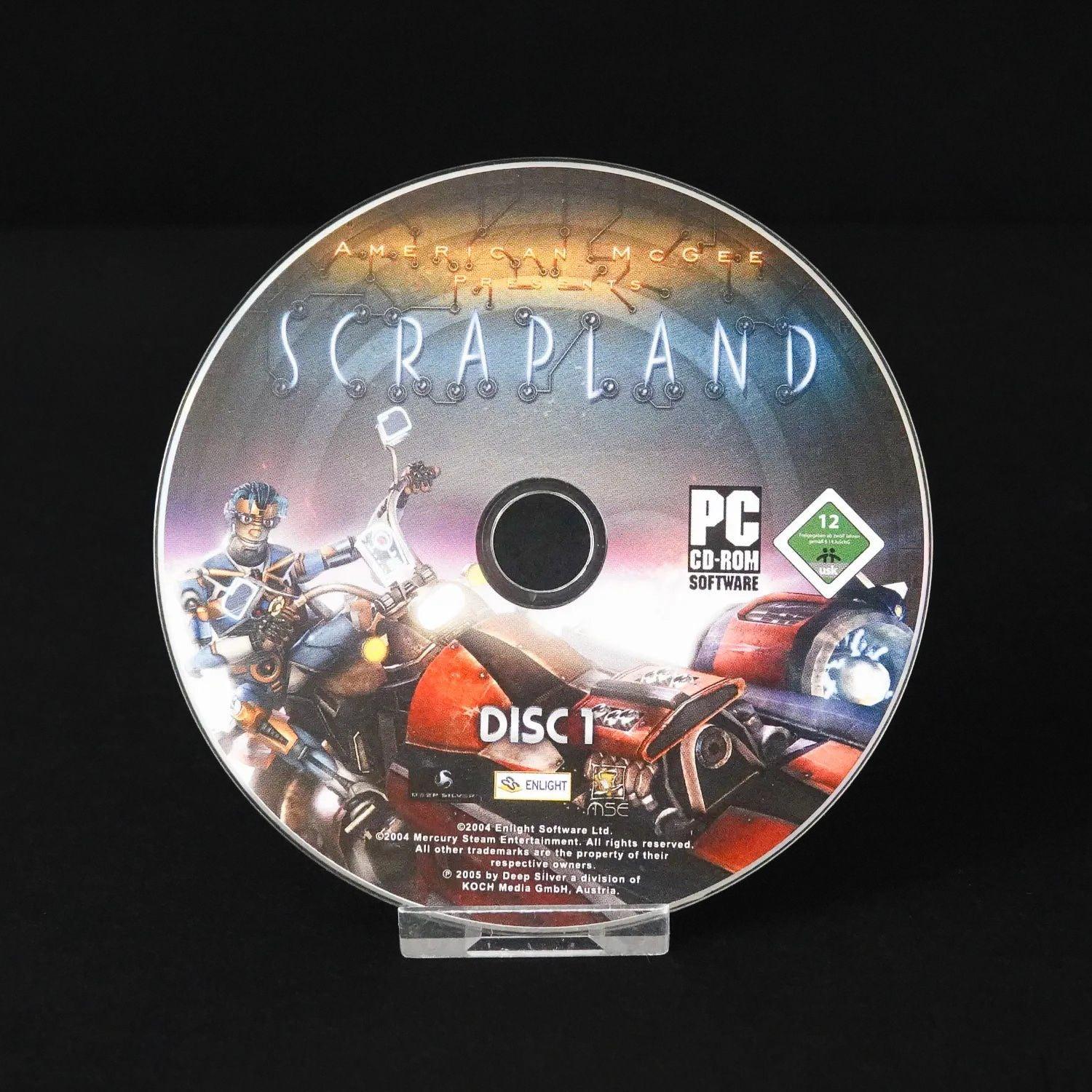american-mcgee-presents-scrapland-pc-game-big-box-cib-deutsch-gebraucht-7 - Utopia Collectibles