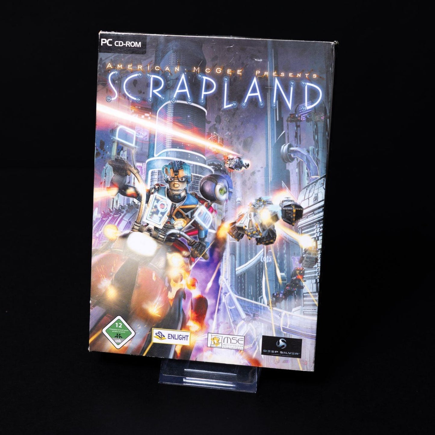 american-mcgee-presents-scrapland-pc-game-big-box-cib-zustand-gut-2 - Utopia Collectibles