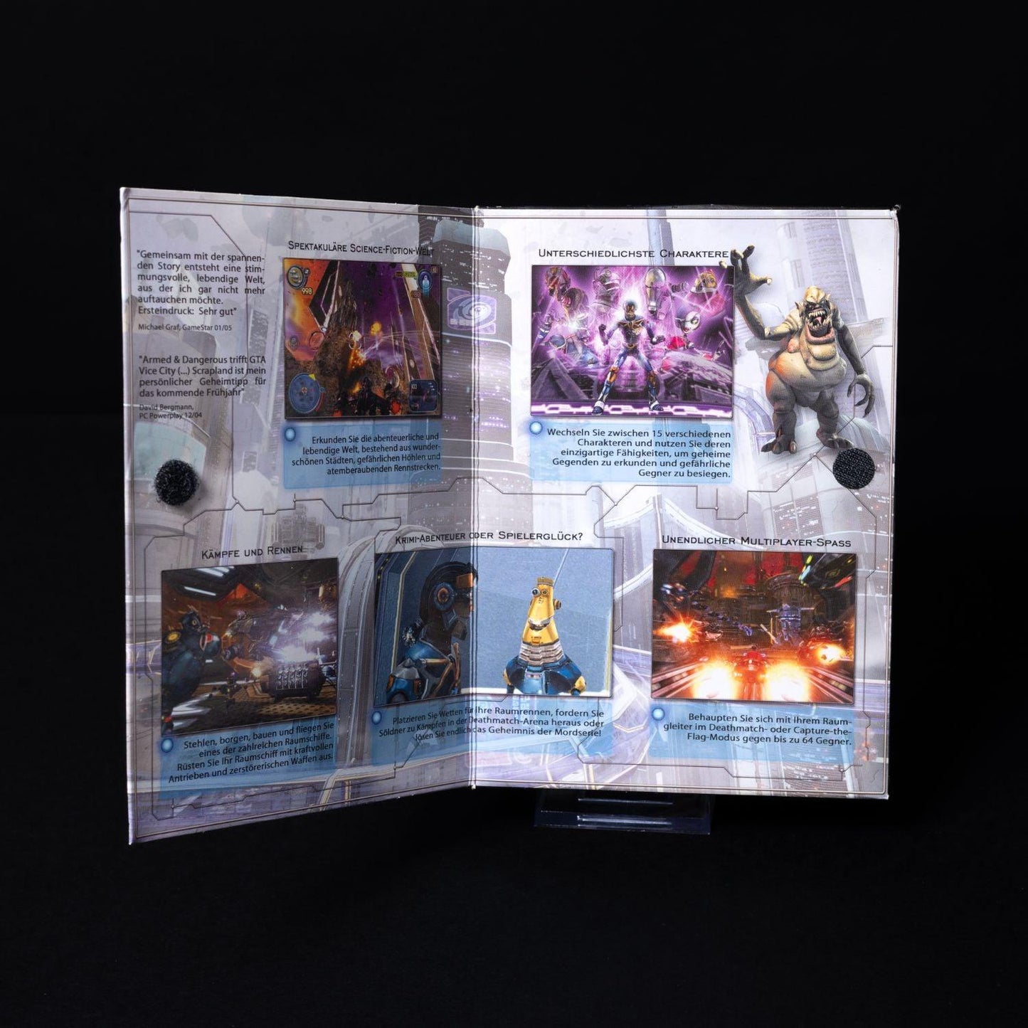 american-mcgee-presents-scrapland-pc-game-big-box-cib-zustand-gut-3 - Utopia Collectibles